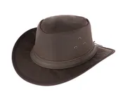 Allport Waxed Cotton Packer Hat