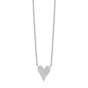 10k Diamond Necklace 1/5ctw