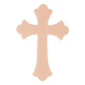 A Pound of Flesh Micro Series Cross, 6.5 Inch Wide x 9.75 Inch Long