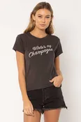 Amuse Society Women’s Champagne Knit Tee