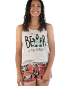 Bear in the AM Women's Tank & Short Set