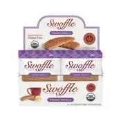 French Vanilla Swoffle with Caramel Fill (Single)