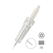 Bomtech - Do-All Digital Permanent Makeup (PMU) Cartridge Needle - 7R (One Box with 15 Needles)