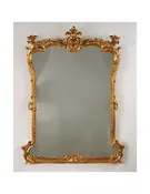 Acanthus Crest Mirror-39" × 51"