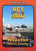 Harris County 54th Edition Key Map Atlas