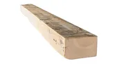 5.5" x 8.5" x 93.25" Reclaimed Wood Mantel - Unfinished