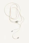 Baroque Wrap Bolo Necklace