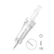 Bomtech - Do-All - Revo Permanent Makeup (PMU) Cartridge Needle - 1R (One Box with 15 Needles)