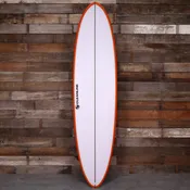Cleanline 2 + 1 Egg 7'4 × 21 ¾ ×3 Surfboard - Orange