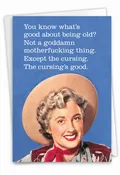 Cursing Is Good: Humor Birthday Card