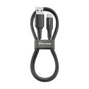 CD-U5110AC USB-A to USB-C Cable | 1m Silicone Car CarPlay & Android Auto Cord