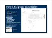 Commercial Work in Progress Signs
