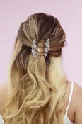 Abstract Flower Comb