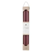 12" Taper Candles Set of 2 | Rosewood