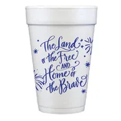 4th of July Foam Cups