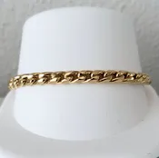 14K Curb Link Bracelet
