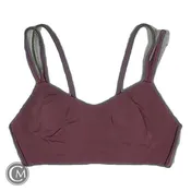 Athletic Bra By Lululemon In Maroon, Size: S