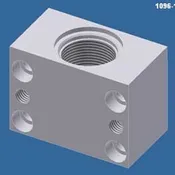 1096-1 (1"): Small Pin and Bushing Blocks