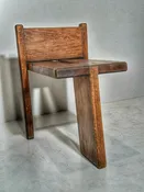 Fumed White Oak Chair — Natural Edge Furniture