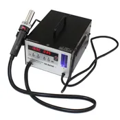 Microprocessor Controlled Hot Air Rework Station with Vacuum Pickup