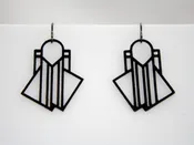 A Little Off-Center Earrings