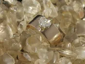 Extra Wide Heart Shaped Diamond Solitaire — Columbia River Jewelers