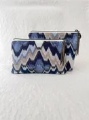 Abstracted Landscape Clutch/Pouch