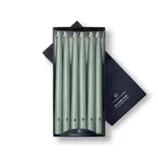 12 in Classic Colonial Green Taper Candles