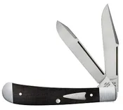 10773     W.R. Case  Tony Bose Trapper Smooth Ebony Wood