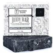 Activated Charcoal Body Cleansing Bar | Taconic Shave