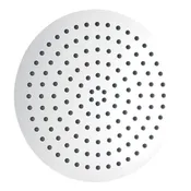 Aquamoon 12" Chrome Round Stainless Steel Shower Head Modern Shower Head 12 x 0.5