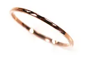 1mm Rose Gold Band