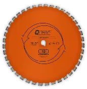 16.5" Q-Drive Segmented Hard Concrete Blade iQ Power Tools
