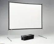 9' x 12' Fast Fold Screen — Dayton Media Technologies  |  Your source for sales, service and installation  |  Call us anytime 937.836.8700