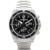BRV3-94 VINTAGE CHRONOGRAPH BLACK STEEL
