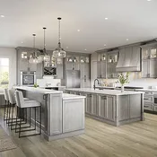 Oxford Mist 10 Ft Kitchen Cabinet Set (RTA Preconfigured Bundle)