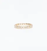 Bezel Set Eternity Band