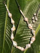 Fireball Rose Lei Necklace