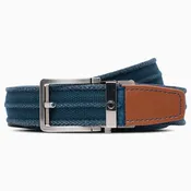Balboa Harbor Washed Canvas Ratchet Belt 1.38" [35mm]