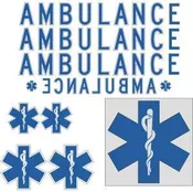 dotkitw32 DOT Ambulance Kit with Roof Star