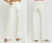 Risen - Cream Jeans