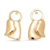 14Ky Gold Angel Peapod Earrings With Birthstones