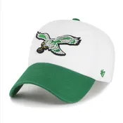 '47 Brand Philadelphia Eagles Historic White Two Tone Clean Up