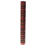 Faux British Brick Outside Corner
