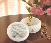 Belleek Classic Irish Blessing Box