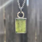 Evergreen Translucent Jade Pendant