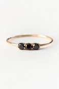 14k 3S Black Diamond Ring