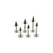 16G Labret, Cone- 316L S. Steel