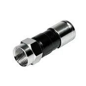 Premium RG6 EX Universal Compression Connector for Reliable Outdoor Connections