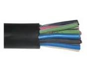 10 AWG 12 Conductor 10/12 Non-Shielded FREP Control Tray Cable UL Type TC-ER 600V E2 – Black – Cut to Length